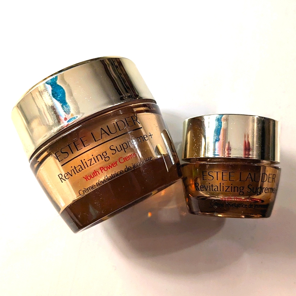Estee Lauder Revitalizing Supreme+ Travel Size PLUS Mini Youth Power Cremes